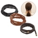 thumbnail image 5 of 3pcs trenza diadema para mujeres Bays cabello para niñas accesorios para cabello corbata de cabello largo cuerdas, 5 of 6
