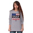 thumbnail image 4 of US Air Force Honor Value USA Flag Long Sleeve TShirt Men Women Brisco Brands S, 4 of 6