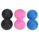 thumbnail image 2 of Pelota de masaje de Yoga TPR, juego de pelota de ejercicio portátil para Fitness, Fascia corporal, relajación muscular (Negro, Rosa, Rojo, Azul), Noir + Rose Rouge + Bleu, 2 of 14