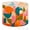 Color 1, variant on Drum Lamp Shade Tropical lobster palm trees cute geometric hand drawn art summer 13"x13"x10" Large Lampshade for Table Lamps Floor Lamps Pendant Light Replacement Linen Lamp Shade Easy Assembly