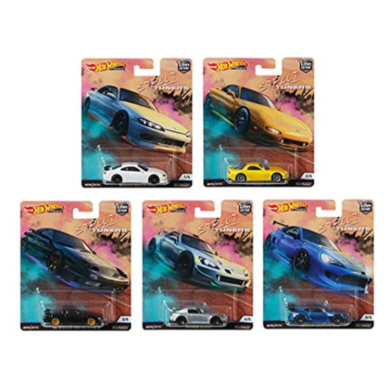 Set Of 5 Lot 5 Hot Wheels Car Culture Street Tuners New!In Hand VHTF 