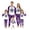 #05White Purple Halloween Pumpkin Face Ghost, variant on Family Matching Pajamas Halloween Party Pjs Family Jammies Long Sleeve Cute Funny Pumpkin Face Ghost Soft Two Piece Sets Trendy Holiday Family Pajamas Nightwear Baby 12-18 Months