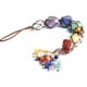 thumbnail image 2 of Adorno de cristal hecho a mano para ventana de coche, 7 chakras, decoración del hogar, adorno de Feng Shui, meditación de yoga, decoración del coche, adorno de Navidad, adorno de piedra de palma moleteada JM, 2 of 5