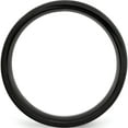 thumbnail image 2 of Stainless Steel 8mm Black Ip-Plated Grooved Brushed/Polished Band (Size 7) Made In China sr322-7, 2 of 5
