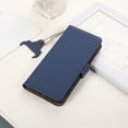 thumbnail image 7 of Nalacover Cute Wallet Case for Samsung Galaxy S23 Plus, Card Slots Cash Holder Premium Genuine Leather Folio Cover with Magnetic Clasp RFID Blocking Kickstand Anti-Scratches Protective Case, Darkblue, 7 of 7