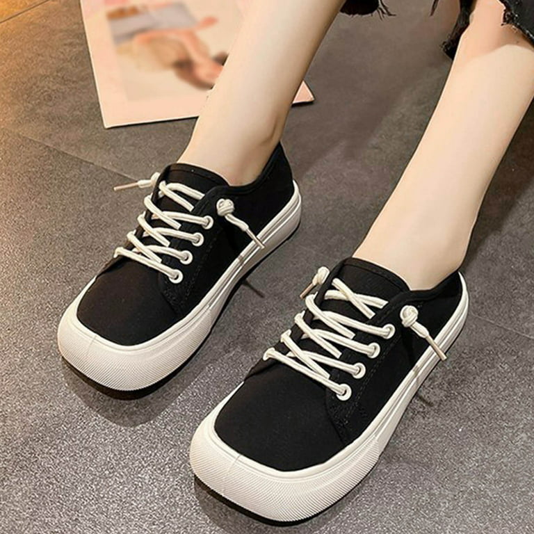 nsendm Female Shoes Adult Womens Lace up Shoes Casual Winter