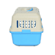 thumbnail image 4 of KE WOOW PET Kennel, TRANSPORTADORA para GATO de plastico, Perros Toy /Chico, Puerta Frontal, Caja Transportadora para perro y mascotas, Perrera de Viaje, Jaula para Gato de Viaje Conejo, Cuyo . Azul Kewoow Transportadora chica, 4 of 8