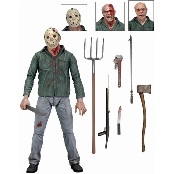 Collectible Friday The 13th Scale Part 3 Jason Ultimate 7" Scale Action Figure