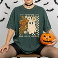 thumbnail image 2 of Funny Christian Halloween Shirt – “Ain’t No Ghost Like the Holy Ghost” Faith-Based Retro Comfort Colors Tee, 2 of 6