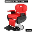 thumbnail image 2 of UBesGoo 150° Recline Hydraulic Salon Chair, Hair Styling Barber Equipment, for SPA Beauty, 330lbs Weight Capacity, 2 of 14