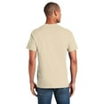 thumbnail image 6 of Gildan Short Sleeve T-Shirt for Men, Ultra Cotton Crewneck Classic Shirt, Sand, L, 6 of 6