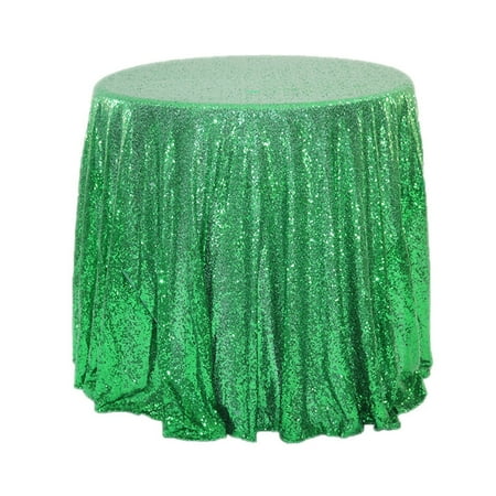 

wendunide home textiles Round Sequin Tablecloth47.2 Glitter Sequin Sequin Fabric Tablecloth Sparkling Tablecloth Cover For Birthday Wedding Party Tablecloth D