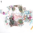 thumbnail image 1 of 5Pcs A5/A6 Floral Category Planner Index Page Notebook Translucent 6-Hole Binder, 1 of 9