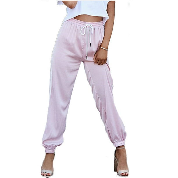 striped harem pants