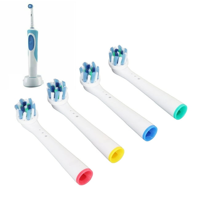 Electric Toothbrush Head, 4PCS Toothbrush Replacement Heads Effective Cleaning Gentle Dependable for P2500 P3000 P4000