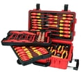 thumbnail image 1 of Juego de Herramientas Aisladas Wiha Rojo con Caja con Ruedas, 80 Uds, 1 of 9