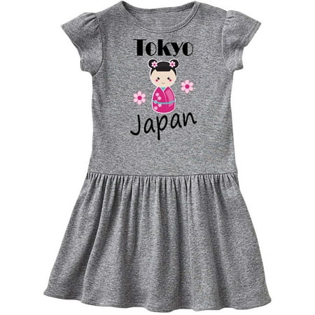 

Inktastic Tokyo Japan Kokeshi Gift Toddler Girl Dress