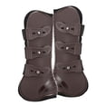 thumbnail image 3 of 2 Pcs Bottes de Jambe de Cheval Ajustables Protection avant de Jambe de Cheval en Néoprène Attelle de Jarret de Cheval, 3 of 8