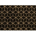 thumbnail image 1 of Ahgly Company Indoor Rectangle Abstract Brown Modern Area Rugs, 6' x 9', 1 of 4
