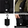 thumbnail image 4 of wwspp-Travel Hand Sanitizer Keychain \u2013 Small Refillable 2 oz Bottle with Clip-On Holder \u2013 Portable Sanitizer Case for Purse, Backpack, Gym Bag, 4 of 4
