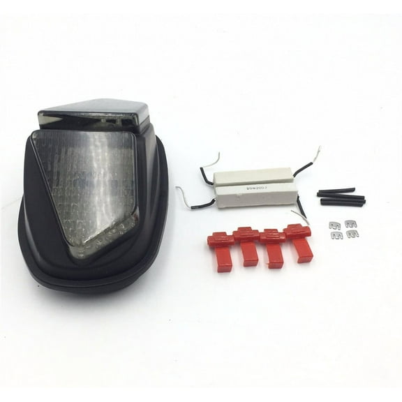 HTT Motorcycle Smoke Lens Led Tail Light Brake Light Turn Signal For 2004-2005 Triumph Daytona 600/650