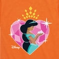 thumbnail image 3 of Disney Princess - Jasmine - Heart - Valentine's Day - Youth Short Sleeve Graphic T-Shirt, 3 of 4