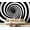 Color3, variant on Peel and Stick Wallpaper Black White Spiral Optical Art Modern Art Wall Mural Decor Self Adhesive and Removable 69in x 98in