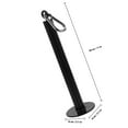 thumbnail image 4 of BRIGHTFUFU Plate Weight Rack Steel Rectangular Design for Home Workout Black 1Pcs, 4 of 8