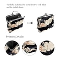 thumbnail image 3 of Bats Elegant Coin Purse Wallet for Women with Microfiber Material and Zinc Alloy Jaws, 4.3x4.7 in/11x12 cm, 3 of 7