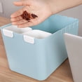 thumbnail image 4 of Luxshiny Modern Tabletop Trash Can with and White Inner Liner, Ideal for Hotel, Dormitory, Office Use, 4 of 8
