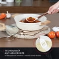 thumbnail image 4 of Cookify Olla Cacerola de Aluminio con Revestimiento Antiadherente 100% Libre de PFOA (Mármol Beige, 28 cm), 4 of 5