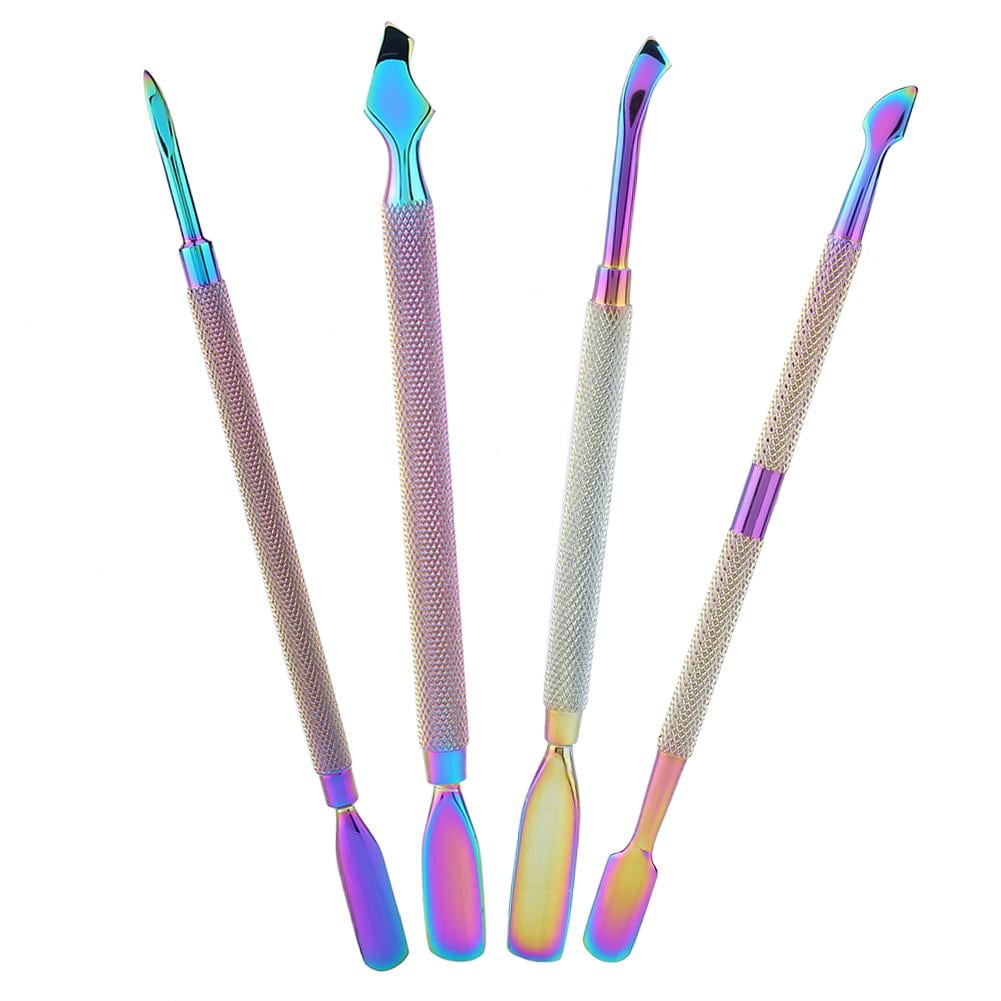 Mgaxyff Cuticle Trimmer, Manicure Tool,Stainless Steel Cuticle Pusher