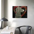 thumbnail image 4 of Orinice Love Heart Dog Fine Art Aesthetic Poster & Print Wall Painting for Classroom Kitchen Office Farmhouse Bathroom Decor 16x12in, 4 of 6