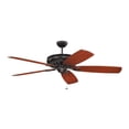 thumbnail image 3 of Supreme Air 62" Ceiling Fan in Brushed Polished Nickel with 70" Supreme Air Blades in Revers, 3 of 4