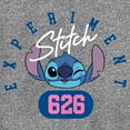 thumbnail image 2 of Boy's Lilo & Stitch Experiment 626 Cute Face  Performance Graphic Tee Charcoal Heather Large, 2 of 4