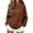 5# Coffee, variant on Womens Mock Neck Sweatshirt Oversized Pullover Turtleneck Long Sleeve With Pocket Tops 2026 Fall Winter Fashion Clothes