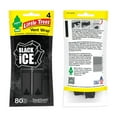 thumbnail image 4 of Ambientador para coche LITTLE TREES Black Ice en forma de tapa para ventilación, 16 unidades, 4 of 6