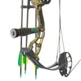 thumbnail image 4 of PSE MiniBurner Compound Bow Kit, Mossy Oak Country, Customizable Draw Length, 3-Pin Sight, Quiver, 3 Arrows (1818RCY2540), 4 of 4