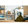 thumbnail image 2 of Ahgly Company Machine Washable Indoor Rectangle Transitional Dark Yellow Green Area Rugs, 7' x 10', 2 of 7