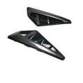 thumbnail image 3 of Carbon Fiber Gloss Black Side Fenders Compatible for BMW X5 G05 X5M F95 Side Air Vent Outlets Trim Cover 2019-2023, 3 of 5