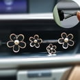 thumbnail image 4 of Naierhg Car Aromatherapy Clip Cute Car Air Vent Clip 4pcs Flower Car Air Freshener Aromatherapy Clip for Long Lasting Fragrance Odor Removal Easy to Install, 4 of 8