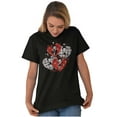 thumbnail image 5 of Betty Boop Love Hearts And Kisses Women's Graphic T Shirt Tees Brisco Brands S, 5 of 5