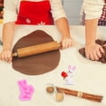 thumbnail image 4 of Harpily 50% Off Clear! Cake Molds Easter Bunny DIY Chocolate Cake Baking Tool Silicone Molds, 4 of 7