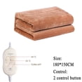 thumbnail image 1 of Manta eléctrica para 2 personas, calentador de cama de 220V, 2 modos, interruptor de temperatura, colchón eléctrico, alfombrilla de calefacción, termostato, 1 of 4