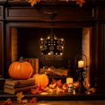 thumbnail image 4 of Ouuluon Halloween Decorative Hanging Ornaments, Versatile Portable Indoor Halloween Decorations, Eye-Catching LED Ornament Pumpkin for Party Home, 4 of 7