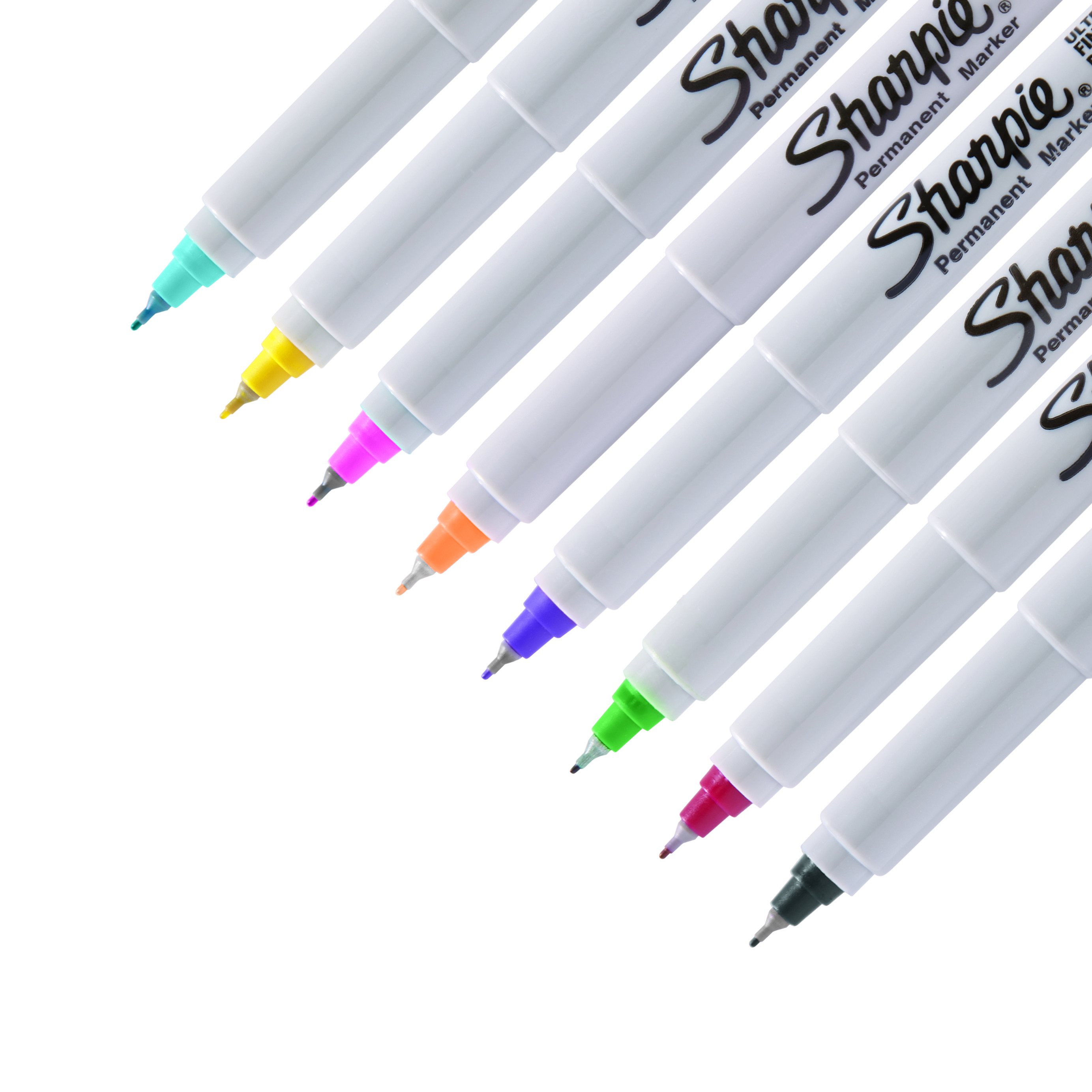 Sharpie Permanent Marker Limited Edition Set, Exclusive Color Assortment, plus 6 Bonus Coloring Sheets, 36 Count - image 7 of 9