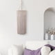 thumbnail image 1 of Boho de lámpara Colgante de techo Decoración tejida creativa Colgante de pared de luz Macramé de lámpara para decoración Baoblaze Macrame Lampshade, 1 of 7