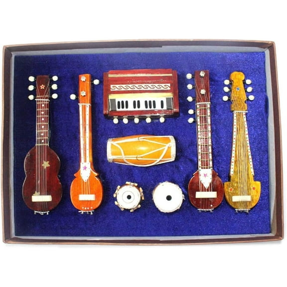 India Meets India Handicraft Miniature Musical Instrument, Wall Hanging, Home decoration, Best Gifting Made By Awarded Indian Artisan