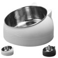 thumbnail image 2 of Pet Bowl Creative Tilting Neck Protection Non-slip Pet Food Bowl Cat Bowl, 2 of 8