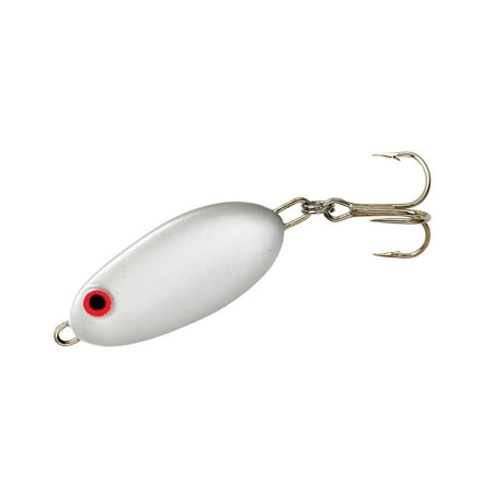 UPC: 0032256057019 | Bomber Slab Fishing Spoons 1 3/4 White 7/8 oz.